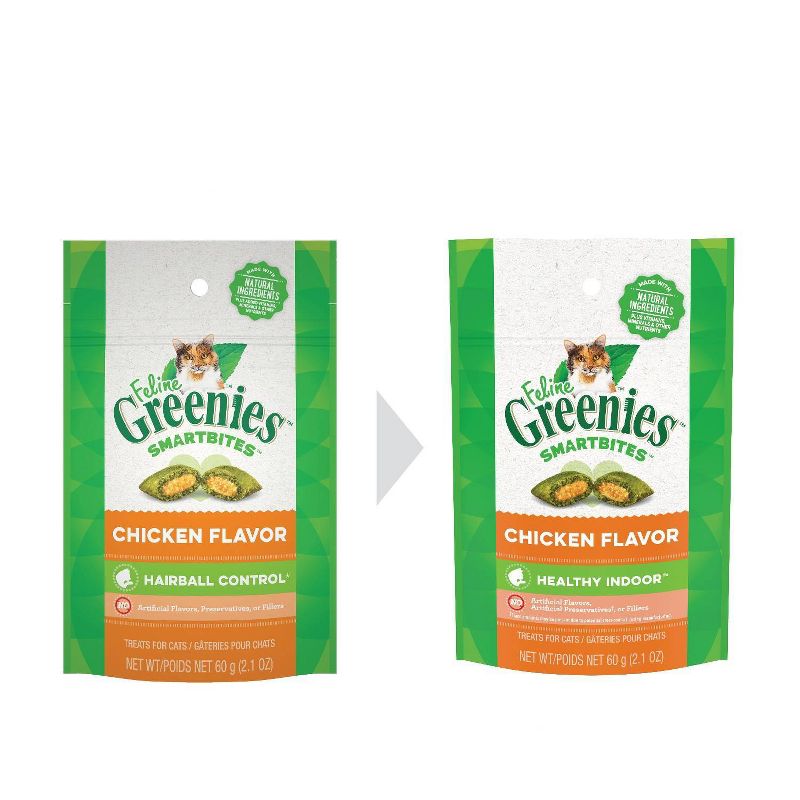 Greenies Smartbites Healthy Indoor Chicken Flavor Cat Treats, 4 of 8