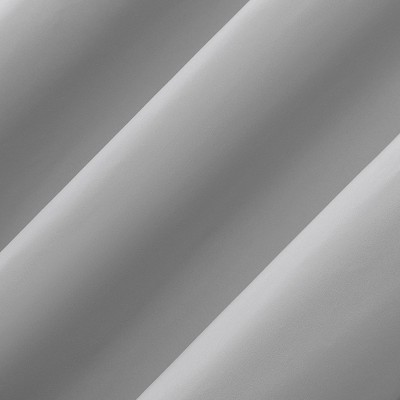Silver Gray Blackout Thermal Back Tab Curtain Panel