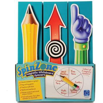 Educational Insights Spinzone Magnetic Whiteboard Spinners, Set Of