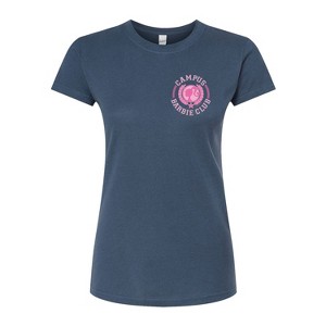 Women's - Barbie - Campus Club Fitted Graphic T-Shirt - 1 of 3