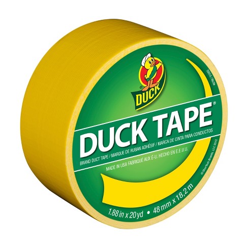 Duck 1.88" x 20yd Duct Industrial Tape Yellow - image 1 of 4
