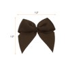 Unique Bargains Fabric Craft DIY Gift Packaging Accessories Satin Mini Ribbon Bows 150 Pcs - 2 of 4