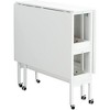 Erommy Home Hobby Craft Table for Home Office Sewing Room Craft Room, Fixed Height 35.5in - 3 of 3
