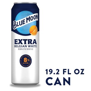 Blue Moon Extra Beer - 19.2 fl oz Can - 1 of 4