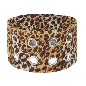 Unique Bargains Women's Leopard Pattern Headband 1 Pc - 1 of 4