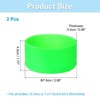 Unique Bargains Silicone Anti-Slip Protective Reusable Water Bottle Boot 2 Pcs - 2 of 4