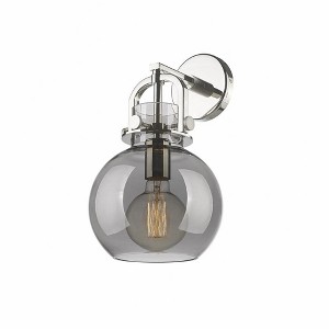 Newton Sphere - 1 Light Wall Sconce-14 Inches Tall and 8 Inches Wide - 1 of 2
