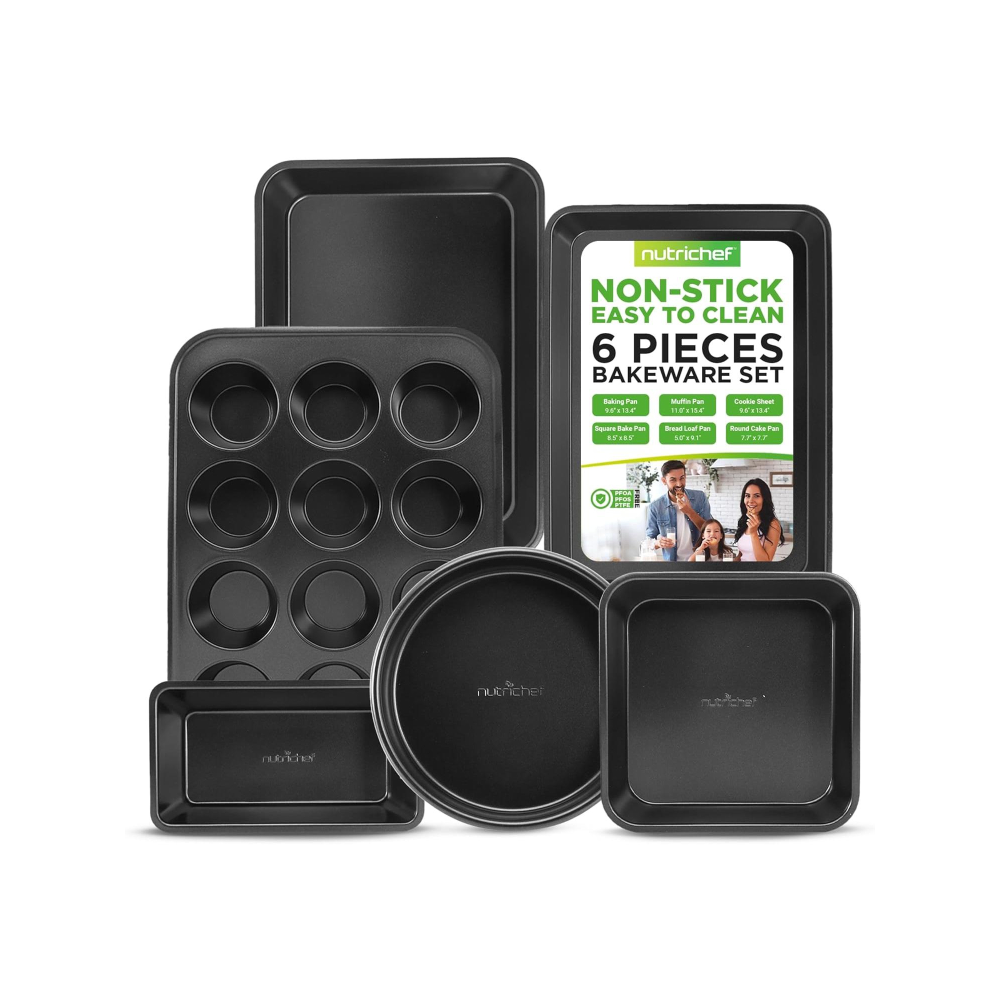 NutriChef Non-Stick Kitchen Oven Baking Pans