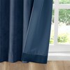 Kumasinova 2 PCS Solid Velvet Room Darkening Curtain Panel,Blackout Curtains with Rod Pocket/Back Tab,Window Curtain for Living Room - 4 of 4
