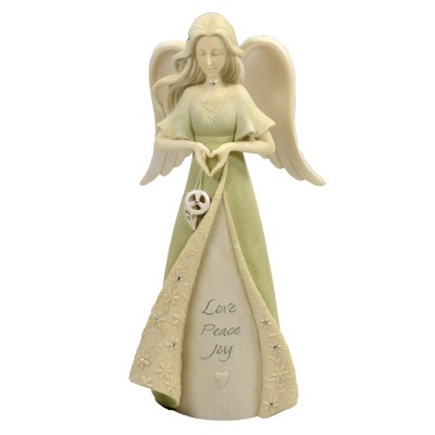 Foundations 7.5" Angel Of Peace Love Joy  -  Decorative Figurines