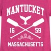 Girls' - Instant Message - Nantucket Fitted Short Sleeve Graphic T-Shirt - 2 of 4