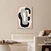 Art Remedy Abstract Numeral Contemporary Shapes Abstract Wall Art Framed - 2 of 4