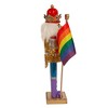 Kurt Adler 12-Inch Wooden Gay Pride Nutcracker - image 3 of 4