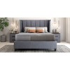 NicBex King Size 12 Inch Memory Foam Mattress for a Cool Sleep,Pressure Relief,Medium Feel Mattresses,Gray - 2 of 4