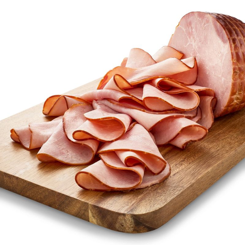 Uncured Honey Ham - Deli Fresh Sliced - price per lb - Good &#38; Gather&#8482;, 3 of 5