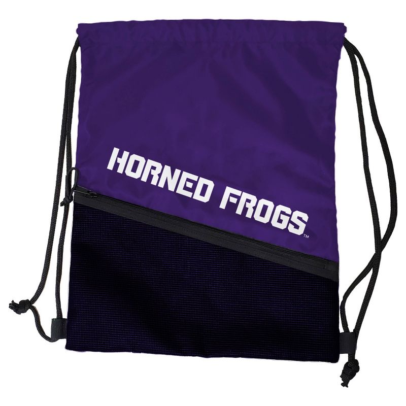 NCAA TCU Horned Frogs Tilt Drawstring Bag, 1 of 3