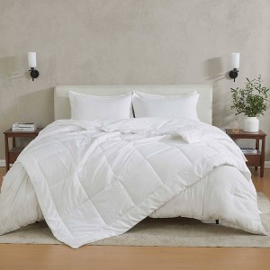 Isla Jade King Reversible Down Alternative Comforter Set White - 1 of 4