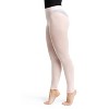 Capezio Women's Footless Tight w Self Knit Waist Band - 2 of 4