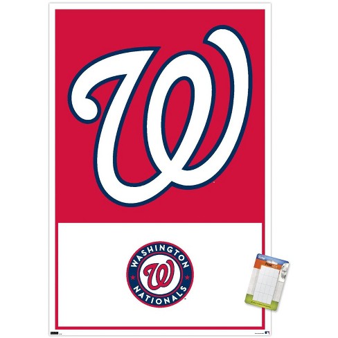 Trends International Mlb Washington Nationals - Neon Helmet 23 Unframed  Wall Poster Print Clear Push Pins Bundle 14.725 X 22.375 : Target