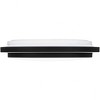 Quoizel Lighting Irving 1 - Light Flush Mount in  Matte Black - 4 of 4