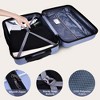 Luggage Set of 3, Suitcases with Spinner Wheels Hardside Expandable Luggage Suitcase Set with TSA Lock for Travel-Lavender Purple - 3 of 4