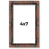 PosterPalooza | 4x7 Bamboo Picture Frame, UV Acrylic, 4 Finishes - Brown, Black, Gold, and Natural - 2 of 4