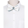INSPIRE CHIC Men's Two Color Layered Adjustable Solid Color Bow Ties - 4 of 4