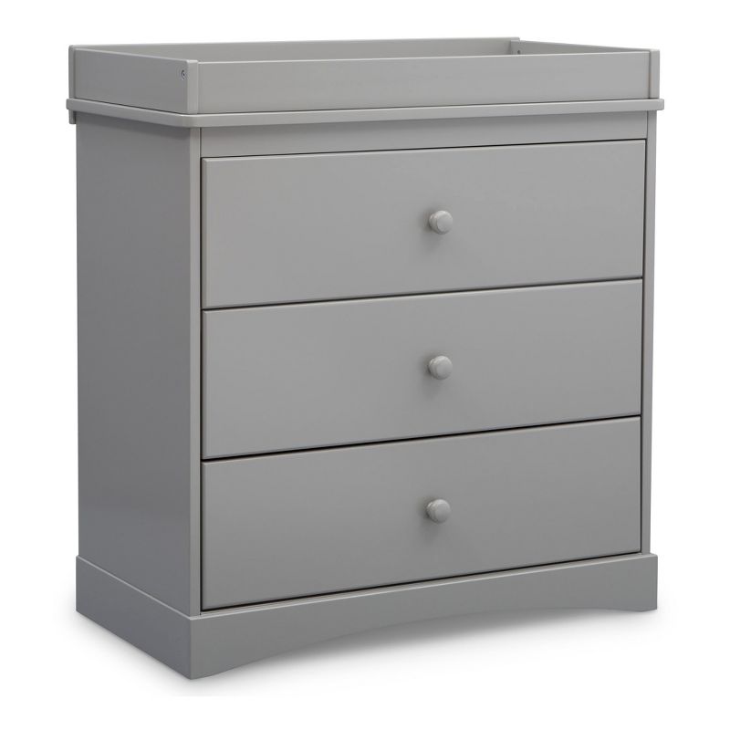 Delta Children Skylar 3-Drawer Dresser with Changing Top, 3 of 17