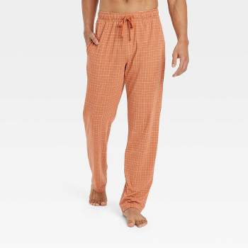 Men's Rusty Pointe Checkered Knit Pajama Pants - Goodfellow & Co™ Light Brown