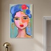 Art Remedy Violeta s Hair with Flowers Beach Life Inspired Wall Art Framed - 2 of 4