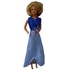 Doll Clothes Superstore Two Tone Blue Gown Compatible With 11 1/2 Inch Fashion Dolls Like Barbie - 2 of 4