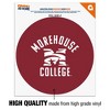 Morehouse College Maroon Tigers Logo Automotive Car Window Locker Circle Bumper Sticker - 3 of 4