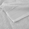 Vynxaria Gray 6 Piece Antimicrobial Cotton Tencel Towel Set - 4 of 4