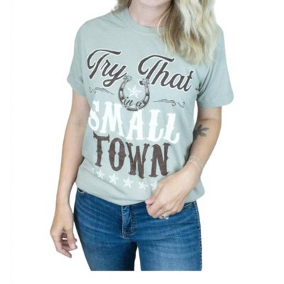 Women's Small Town Tee - Rustee Clothing