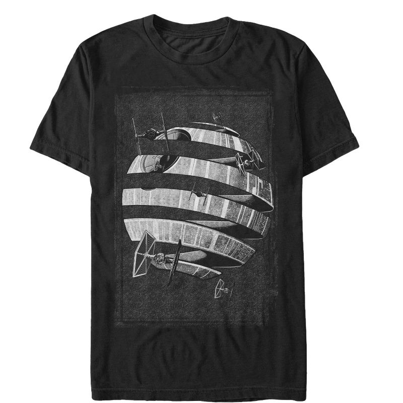 Men's Star Wars MC Death Star Art T-Shirt, 1 of 5