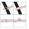 Allegra K Women's Elastic Non-slip Adjustable Bra Shoulder Strap Clips Holder - 4 of 4