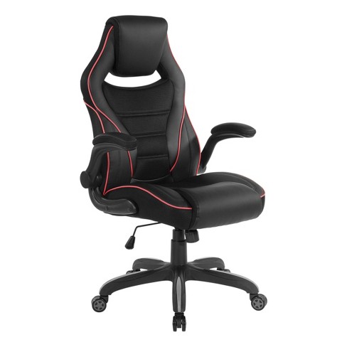 Ezra Adjustable Leg Rest Gaming Chair White - Mibasics : Target