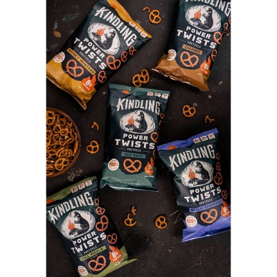 Kindling Power Twists Honey Mustard Pretzels - 1.06oz/8pk