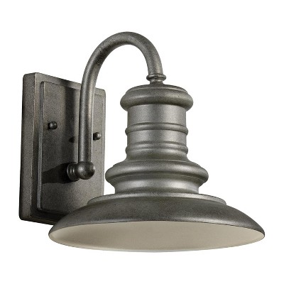 Generation Lighting Redding Station 1 Lights Tarnished Silver Outdoor Fixture