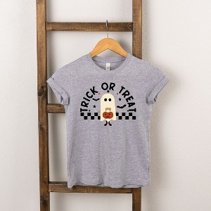 The Juniper Shop Trick Or Treat Ghost Kids Short Sleeve Tee - 1 of 2