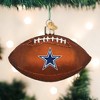 Old World Christmas Blown Glass Ornament for Christmas Tree, Dallas Cowboys Football - 2 of 4