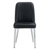 NicBex Dining Chair Set of 4 Modern PU Leather Side Chair with Cushion Seats & Metal Legs for Kitchen,Dining Room - 2 of 4
