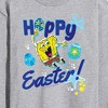 Men's - SpongeBob Squarepants - Hoppy Easter Long Sleeve Graphic T-Shirt - 2 of 4