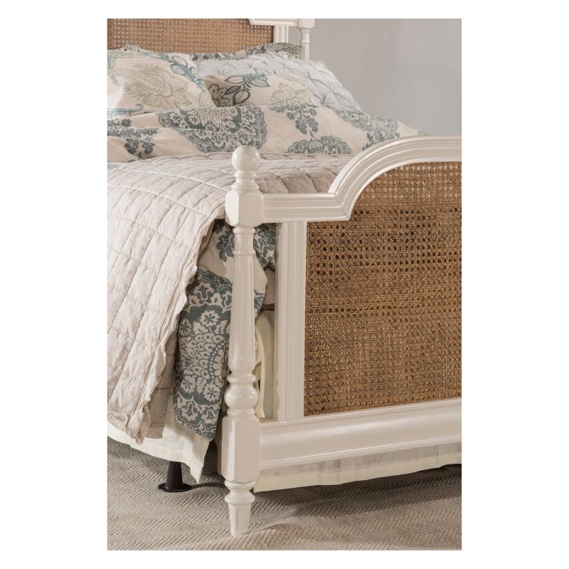 Melanie Wood Bed Set White - Hillsdale Furniture, 3 of 7