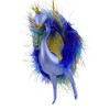 Italian Ornaments 5.5 Inch Colorful Peacock W/ Feathers Ornament Italian Bird Zoo Tree Ornaments - 4 of 4