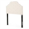 Christopher Knight Home Niamh Contemporary Fabric Tufted Twin Headboard with Nailhead Trim - 3 of 4