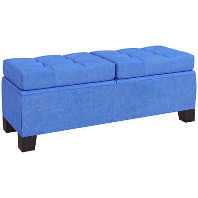 Homcom End Of Bed Bench Upholstered Storage Bench With Steel Frame And   GUEST 5f96581e 6b38 4fc2 Bbfc Eeaa3ce5ae9e