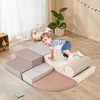 Ridstar Indoor Soft Climb and Crawl Foam Playset 6 in 1 For Kids-Colorful - 3 of 4