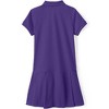 Lands' End School Uniform Kids Short Sleeve Mesh Pleated Polo Dress - 4 of 4