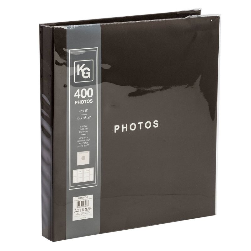Kiera Grace 400 Pocket Photo Album Black, 2 of 6